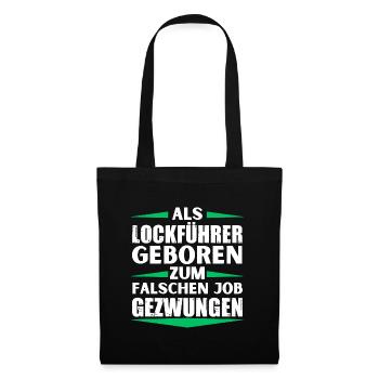 Lure leader landed in the wrong job - Tote Bag - black - Front