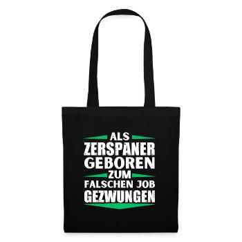 Machinist landed in the wrong job - Tote Bag - black - Front