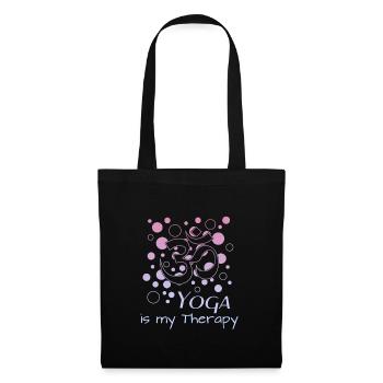 Yoga yoga - Stoffbeutel - Schwarz - Vorne