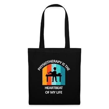 Physiotherapist Humorous Gift Saying Funny - Tote Bag - black - Front