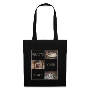 Whats your story? - Tote Bag - black - Front