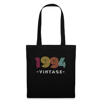 1994 Vintage - Anniversary, 30th Birthday - Tote Bag - black - Front