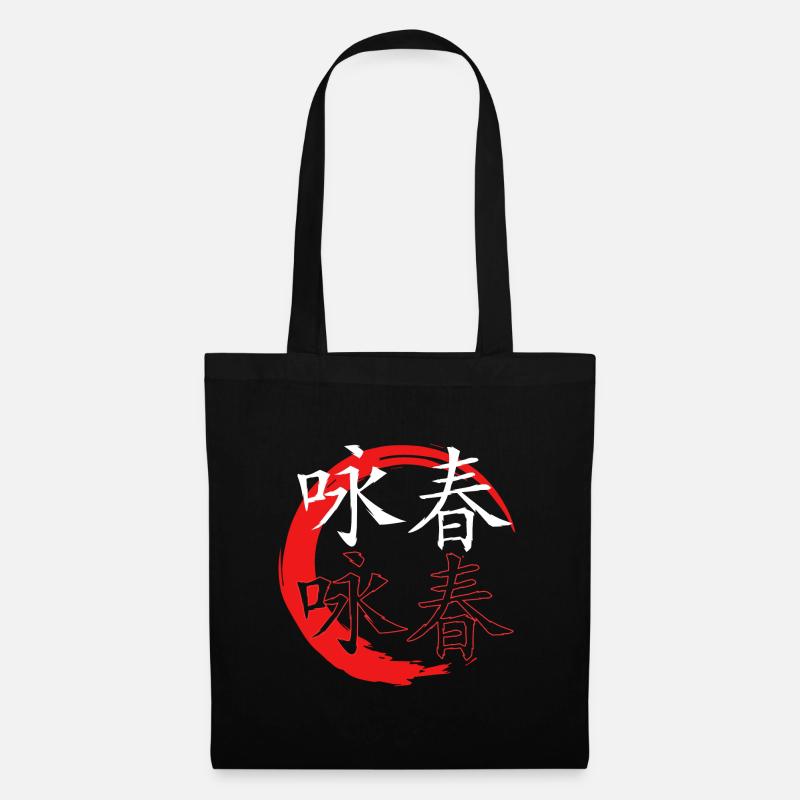 Wing Chun - Stoffbeutel - Schwarz