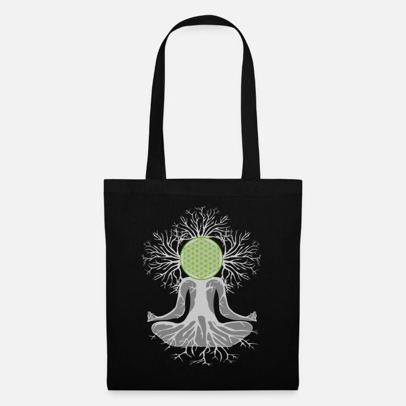 Heart Chakra - Tote Bag - black