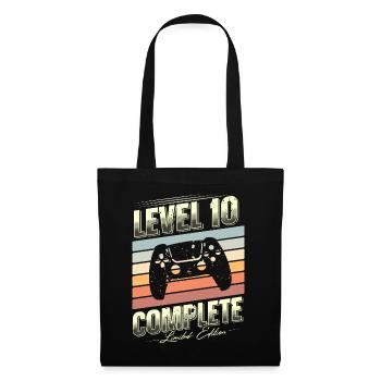 10th Birthday Level 10 Complete Limited Edition - Tote Bag - black - Front