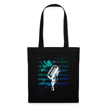 say it with micro - Tote Bag - black - Front