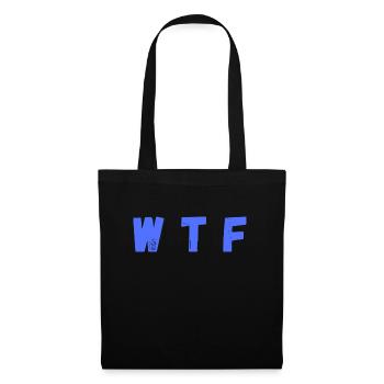 WTF - Tote Bag - black - Front