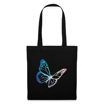 Papillon cadeaux papillon papillon papillon - Sac en tissu - noir - Devant