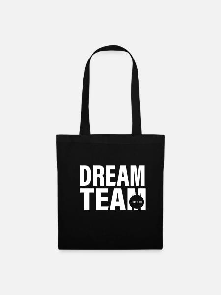 Dream Team - Stoffbeutel - Schwarz