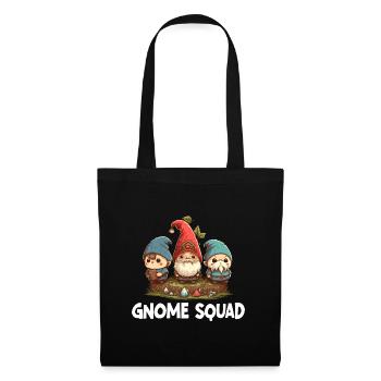 Gnome Squad - Stoffbeutel - Schwarz - Vorne