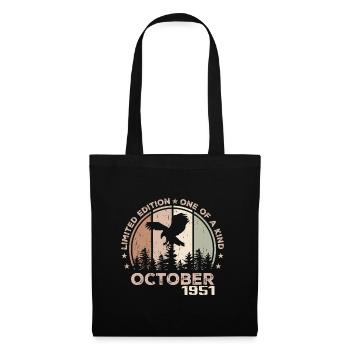 Incomparable since October 1951 73 Anniversary - Tote Bag - black - Front