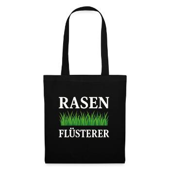 Lawn Whisperer Funny Gardener Saying - Tote Bag - black - Front
