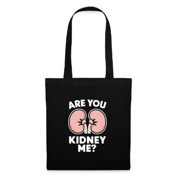 Kidney Donor Kidney Organ Donor - Tote Bag - black - Front