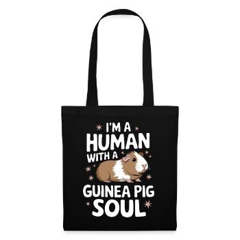 Guinea pig - Tote Bag - black - Front