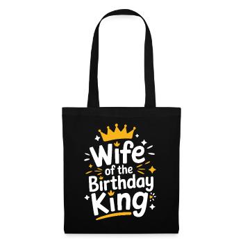 Femme Épouse Partenaire Famille Marié - Sac en tissu - noir - Devant