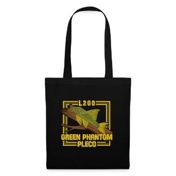 Green Phantom Pleco Wels L200 Aquarium Poisson d’ornement - Sac en tissu - noir - Devant