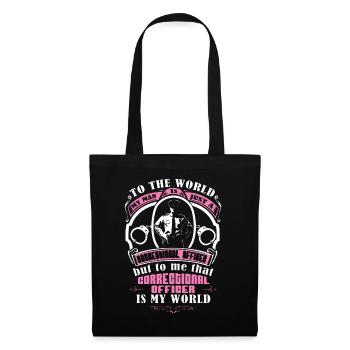 Correctional Officer Wife - Tote Bag - black - Front