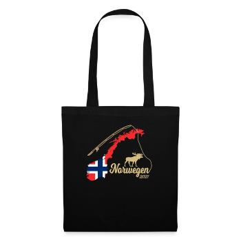 Norvège Angel et Fischer Design - Sac en tissu - noir - Devant