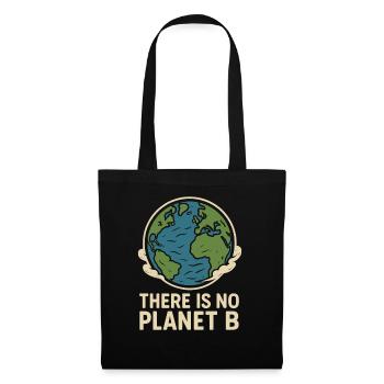 Il n’y a pas de planète B - conscience environnementale - Sac en tissu - noir - Devant