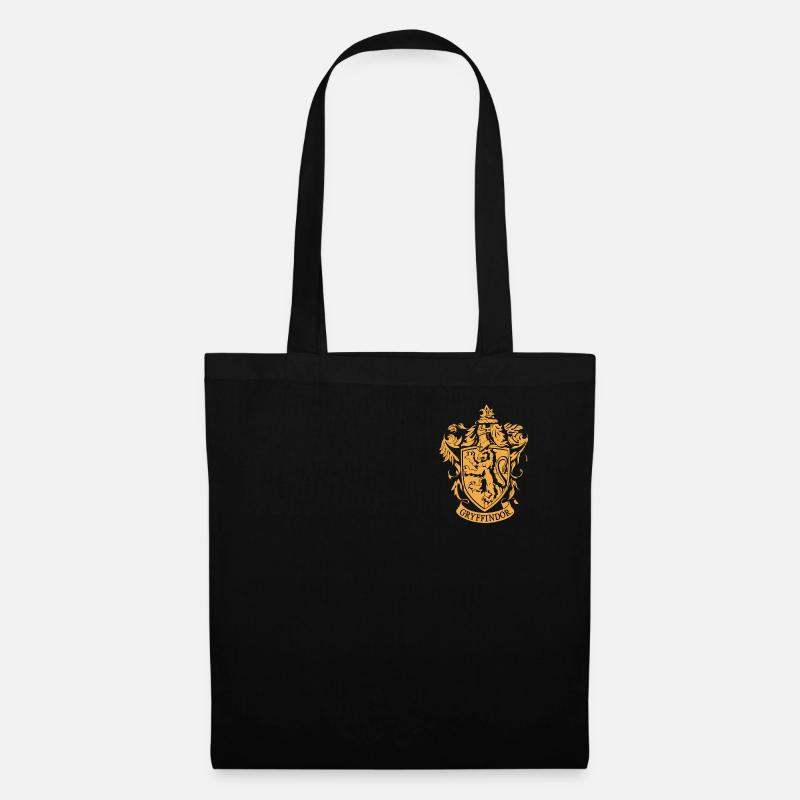 Harry Potter Gryffindor kleines Wappen - Stoffbeutel - Schwarz