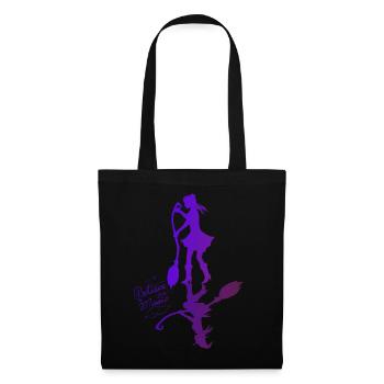 Believe in Magic Witch - purple - Tote Bag - black - Front