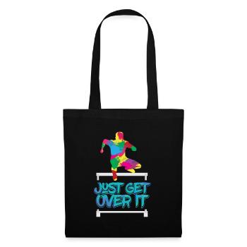 Just Get Over It - Track & Field - Sac en tissu - noir - Devant