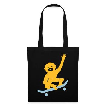 quelque chose de louche - Sac en tissu - noir - Devant