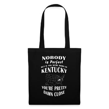 BORN IN KENTUCKY / Bluegrass State - Tote Bag - black - Front