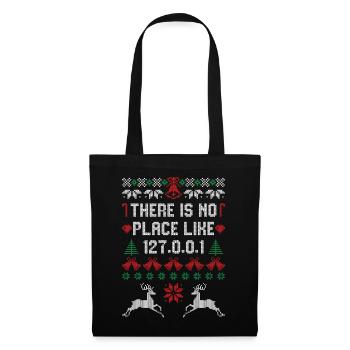 There is no Place like 127.0.0.1 - Tote Bag - black - Front