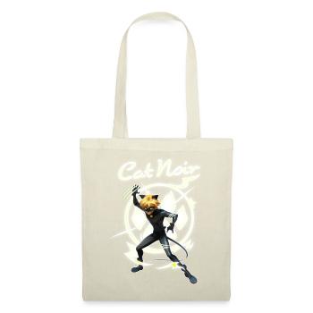 Miraculous Cat Noir Adrien Superheld - Stoffbeutel - Natur - Vorne