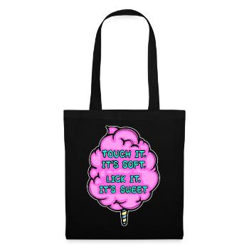 Sweets Sugar Sweet Tooth Délicieuse Déclaration - Sac en tissu - noir - Devant