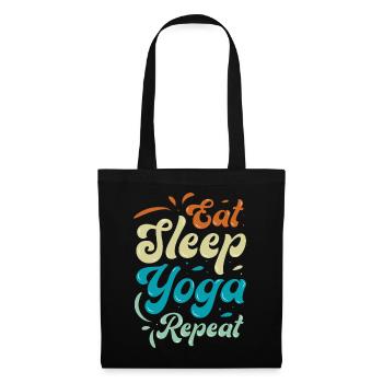 Tous les amateurs de yoga le savent - Sac en tissu - noir - Devant