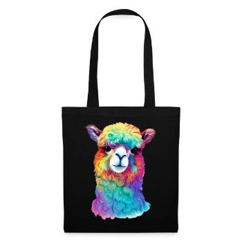 Alpaga - Sac en tissu - noir - Devant