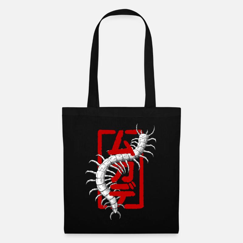 Centipede - Stoffbeutel - Schwarz