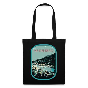 Heidelberg: Mesmerizing View of the Neckar - Tote Bag - black - Front