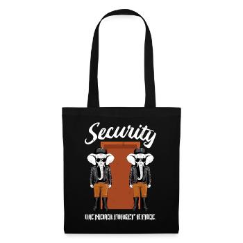 Security Elephants - Tote Bag - black - Front