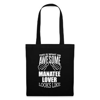 Manatee - Tote Bag - black - Front
