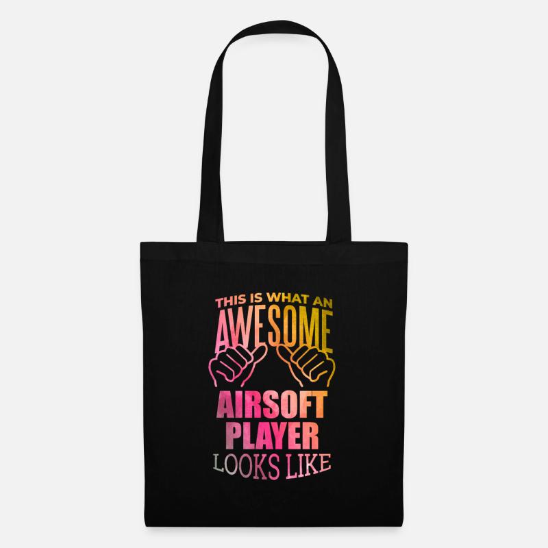 Airsoft - Tote Bag - black