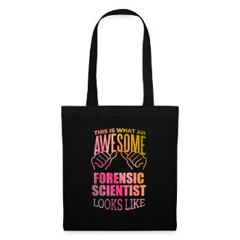 Forensic Science Forensic Science Forensic Science - Tote Bag - black - Front