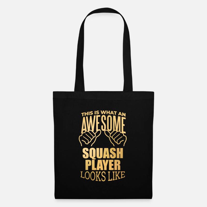Squash - Tote Bag - black