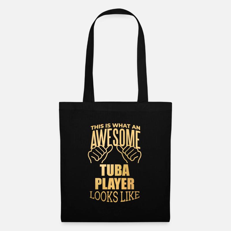 Tuba - Tote Bag - black