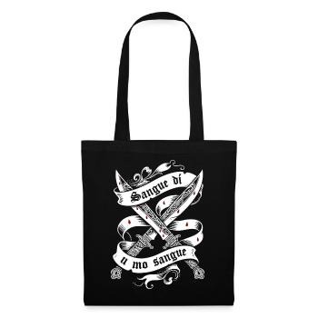Sangue dí u m sangue - Sac en tissu - noir - Devant