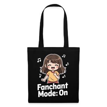 K-Pop Fanchant Korea Music - Tote Bag - black - Front