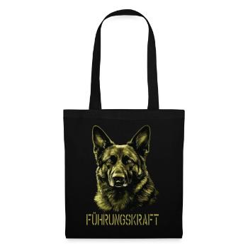 Berger allemand Exécutif Berger allemand - Sac en tissu - noir - Devant