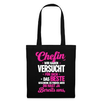 Patron que nous avons essayé de trouver - Sac en tissu - noir - Devant
