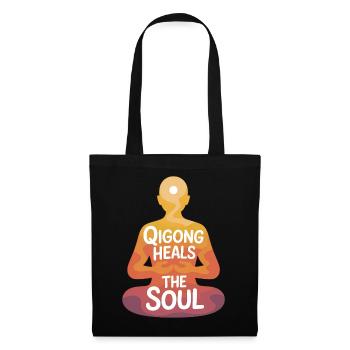 Qigong Tai Chi - Sac en tissu - noir - Devant