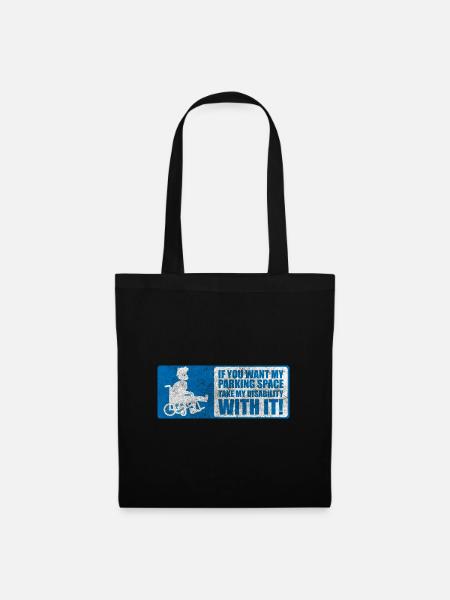 Disability Handicap - Tote Bag - black