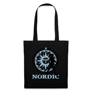 Nordic 2C - Farbwechsel - Stoffbeutel - Schwarz - Vorne
