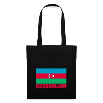 Azerbaïdjan - Sac en tissu - noir - Devant
