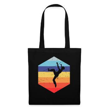 Bouldering Bouldering Women's Boulder Climber - Tote Bag - black - Front